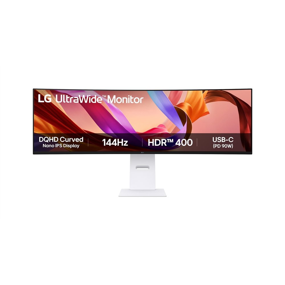 LG 49U950A-W pantalla para PC 1245 cm (49) 5120 x 1440 Pixeles Dual QHD LED Negro Blanco