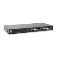 Levelone gep-2651 switch gestionado l3 gigabit ethernet (10/100/1000) energía sobre ethernet (poe) negro