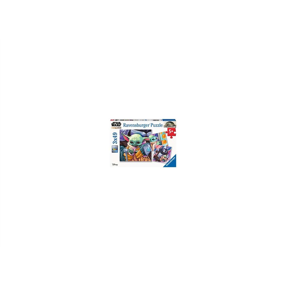 Ravensburger the mandalorian grogu moments puzzle rompecabezas 49 pieza(s) cómics