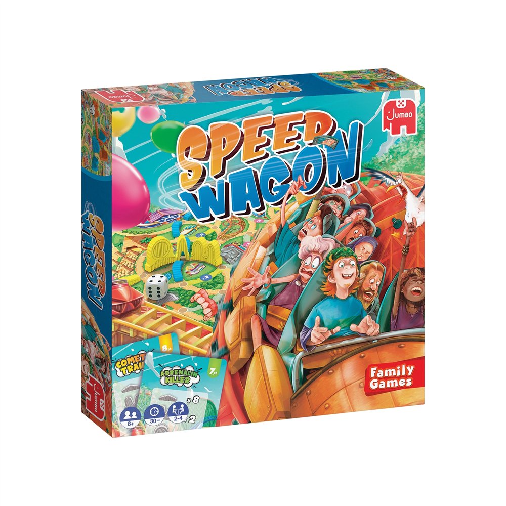Jumbo 19825 juego de tablero speed wagon juego de cartas juego de azar