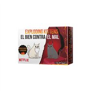 Asmodee exploding kittens ekiek12es juego de tablero exploding kittens el bien contra el mal 15 min juego de cartas partido