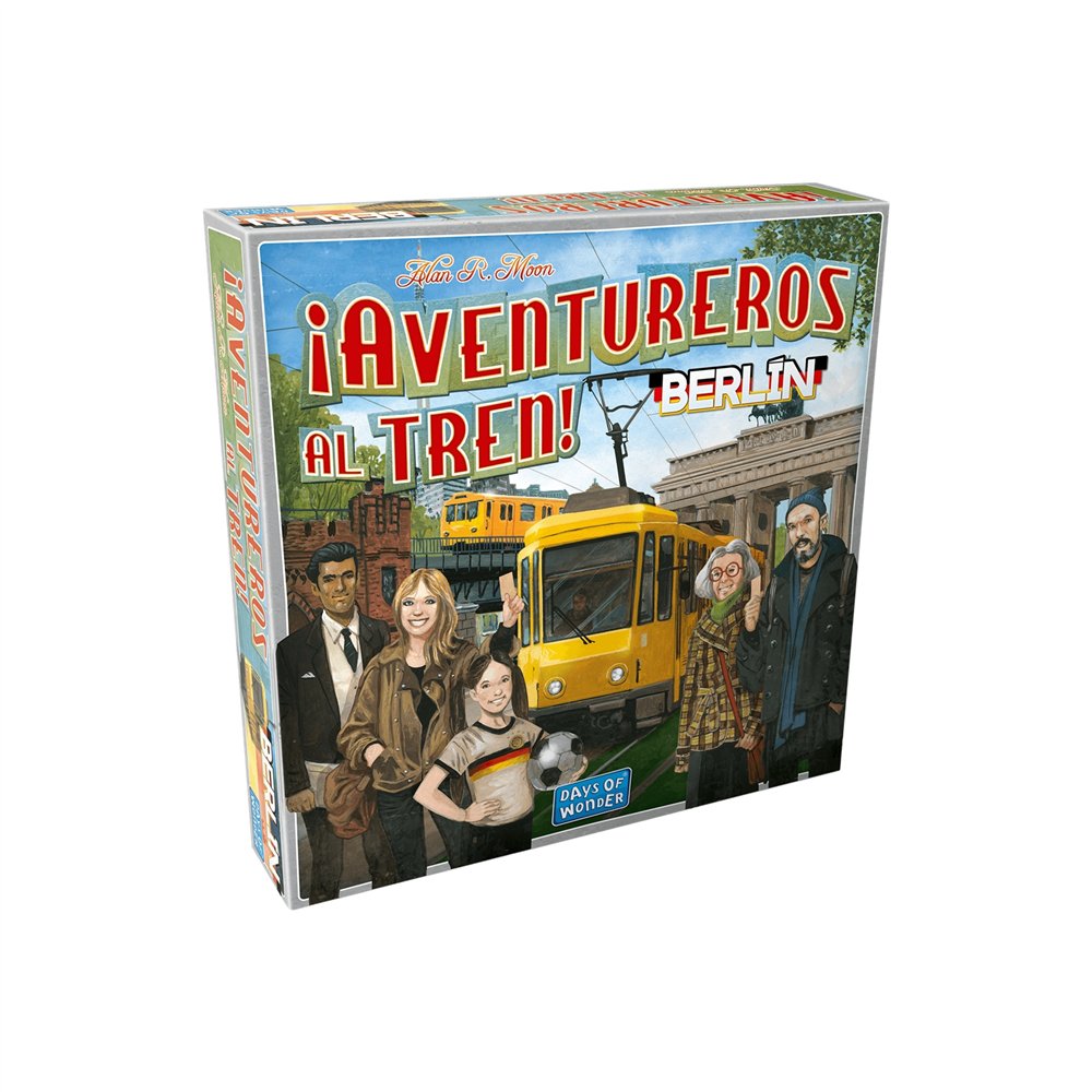 Asmodee dw720865 juego de tablero aventureros al tren berlín juego de mesa estrategia
