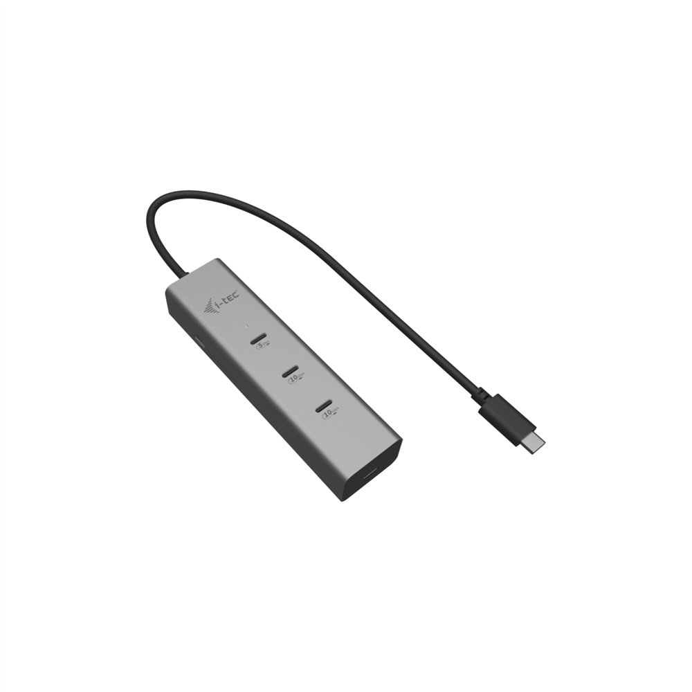 i-tec Metal USB-C Charging HUB 5port with USB-C video 8K  Power Delivery 85W