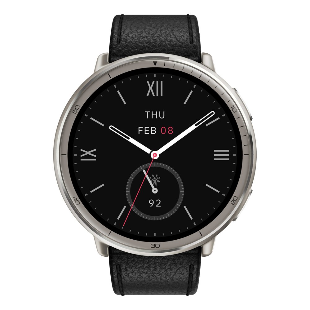 amazfit w2433eu1n relojes inteligentes y deportivos 3,35 cm (1.32") amoled digital 466 x 466 pixeles pantalla táctil plata