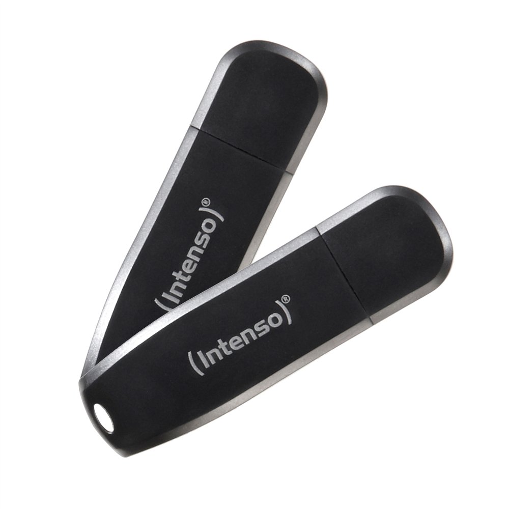 Intenso 3533494 unidad flash USB 64 GB USB tipo A 3.2 Gen 1 (3.1 Gen 1) Negro