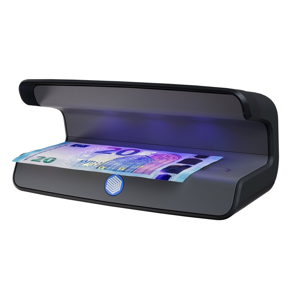 Safescan 131-0722 detector de billetes falsos Negro