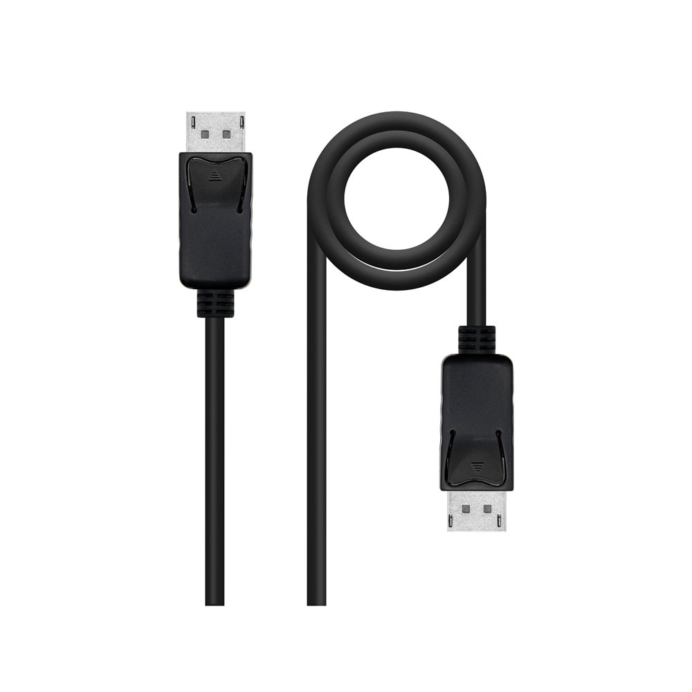 Nanocable Cable DisplayPort 1.4 CCS DP/M - DP/M Negro 0.5 m