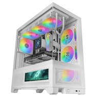 mars gaming mclcdxw carcasa de ordenador midi tower blanco