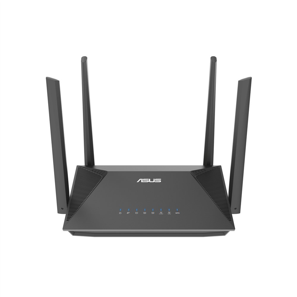 ASUS RT-AX52 Pro AX3000 router inalámbrico Gigabit Ethernet Doble banda (24 GHz / 5 GHz) Negro
