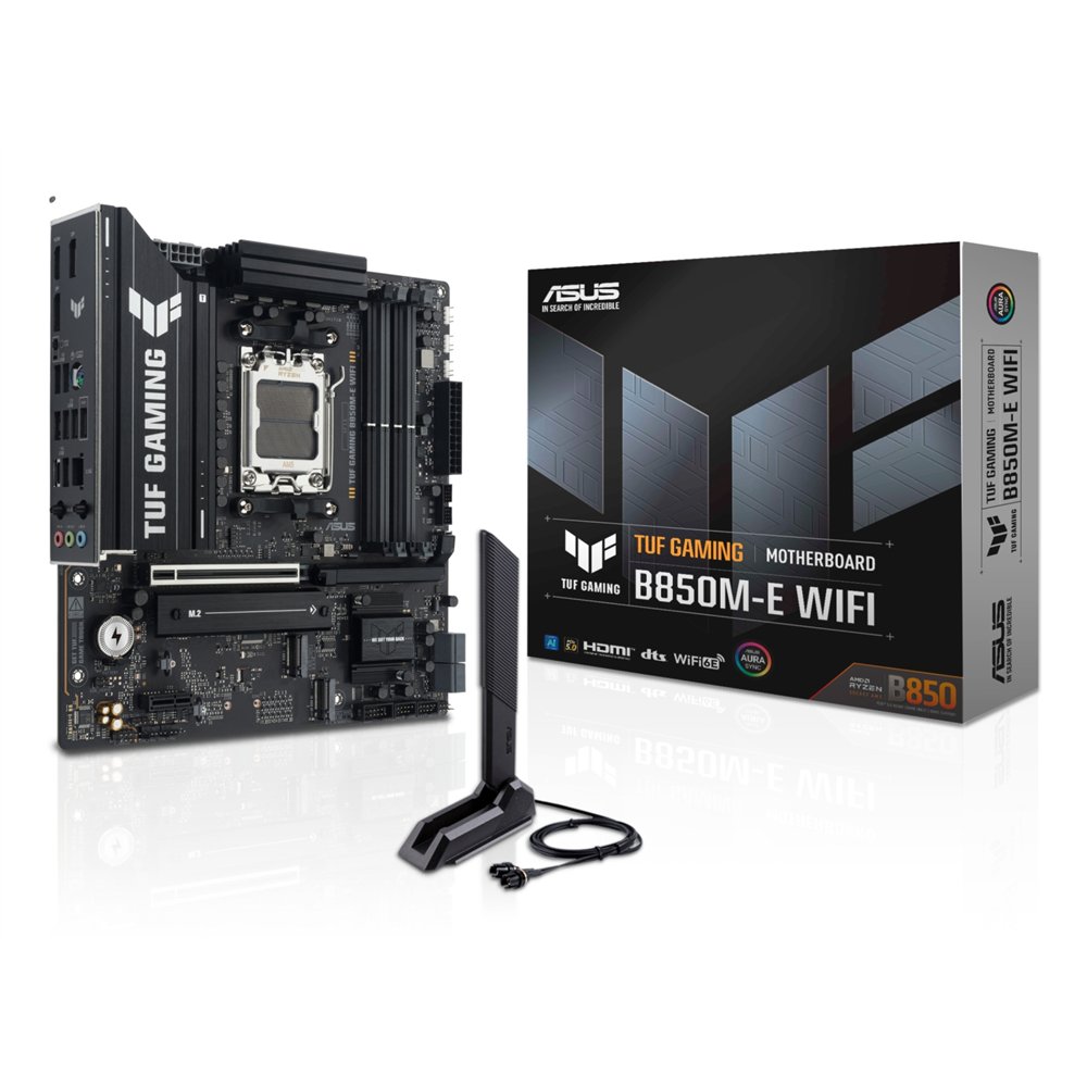 asus tuf gaming b850m-e wifi amd b850 zócalo am5 micro atx