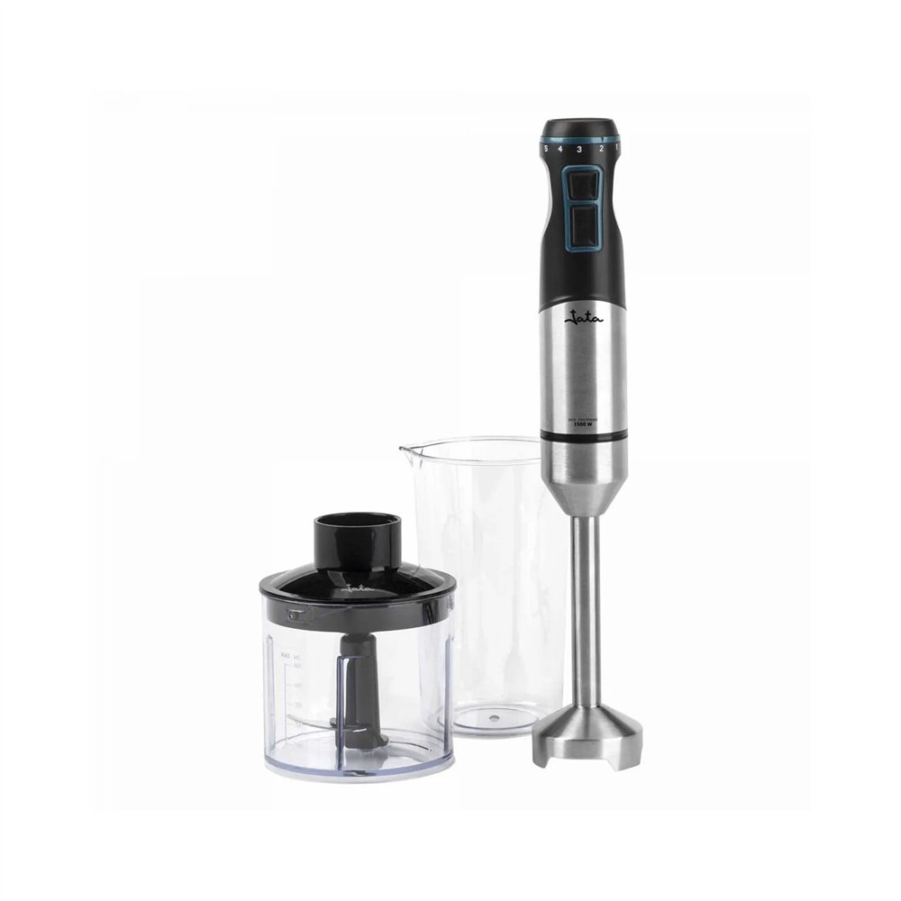 JATA JEBT1791 licuadora 07 L Batidora de inmersión 1500 W Negro Acero inoxidable