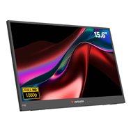 Verbatim Portable 15.6 FHD Monitor LIGHT Monitor portátil Negro 396 cm (15.6) LCD 1920 x 1080 Pixeles