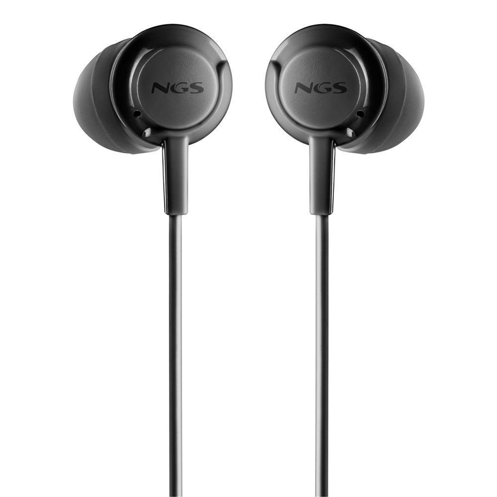 ngs cross drift black auriculares alámbrico dentro de oído llamadas/música negro