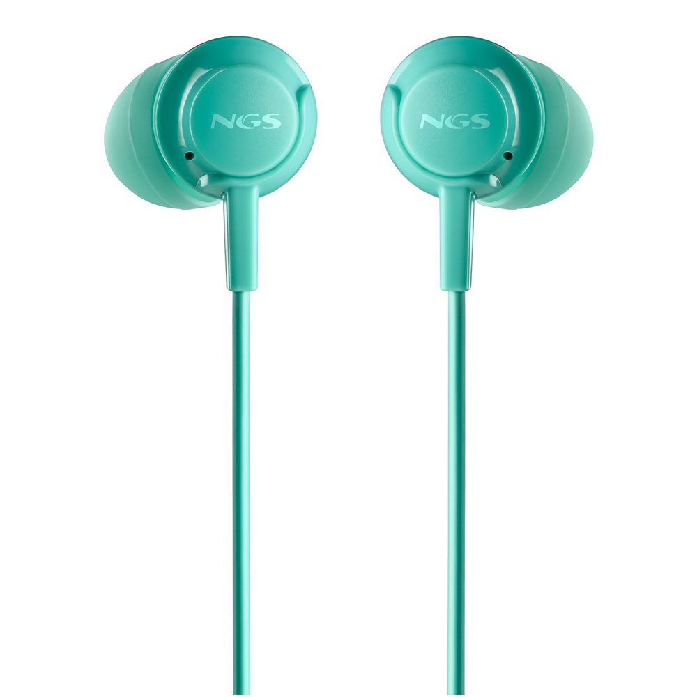 ngs cross drift mint auriculares alámbrico dentro de oído llamadas/música color menta