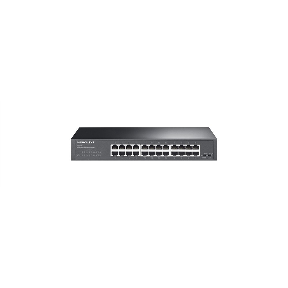 mercusys ms124gs switch gigabit ethernet (10/100/1000) negro