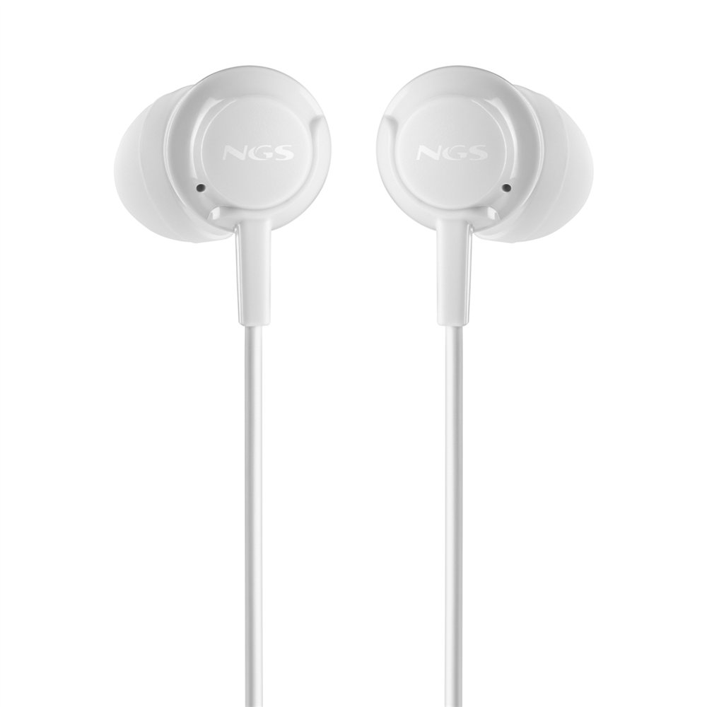 ngs cross step auriculares alámbrico dentro de oído llamadas/música usb tipo c blanco