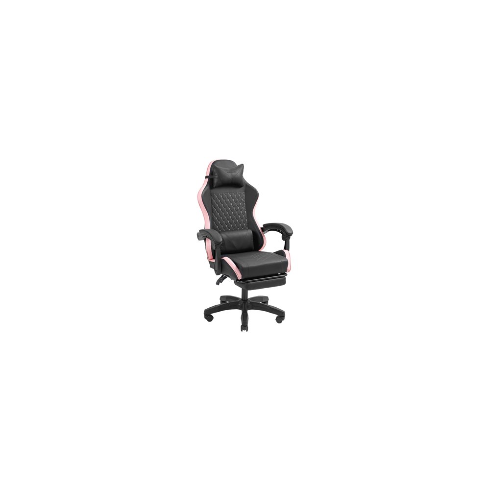 mars gaming mgc-x silla para videojuegos de pc asiento acolchado negro, rosa
