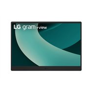 lg 17mt70 monitor portátil negro, acero inoxidable 43,2 cm (17") led 2560 x 1600 pixeles