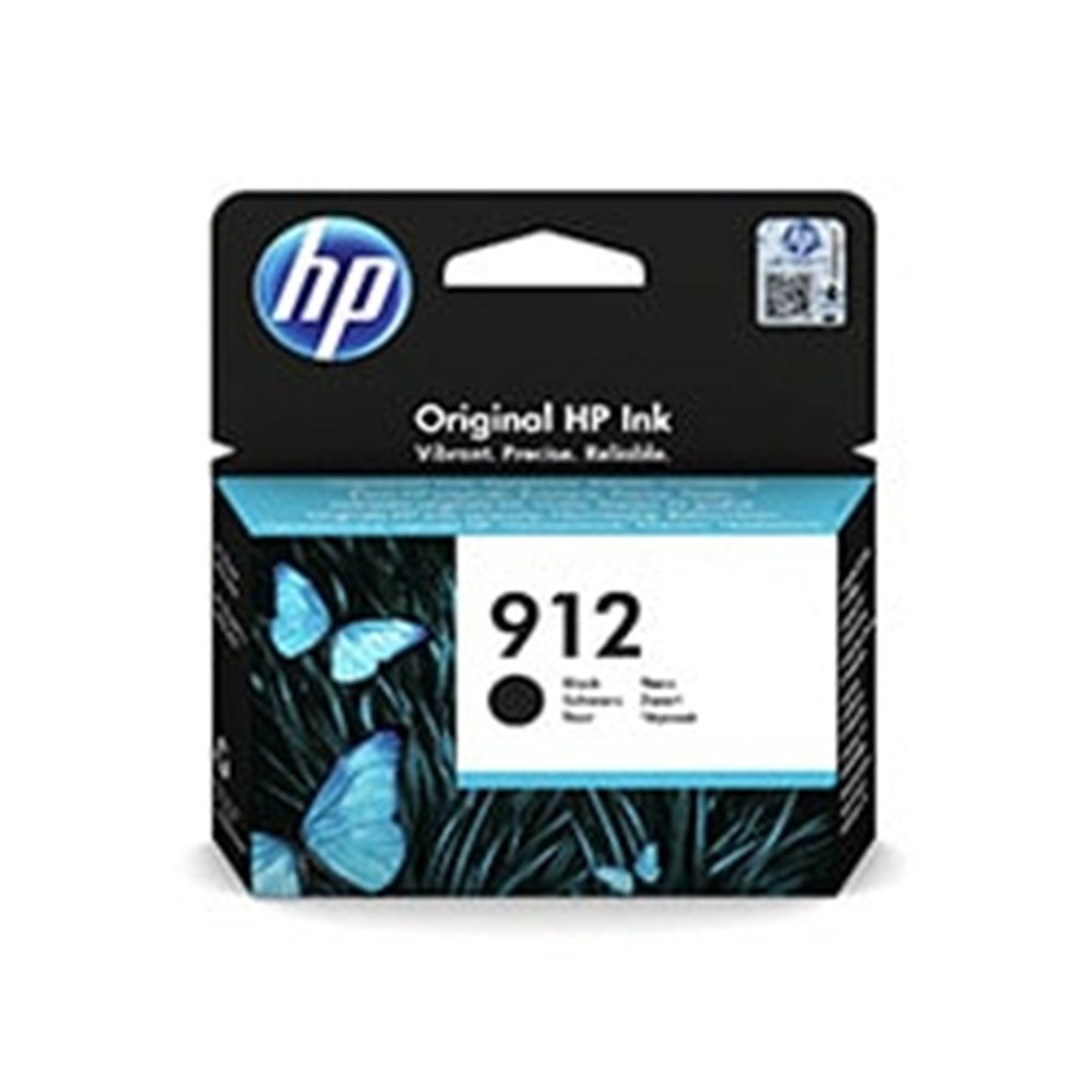 tinta hp 912 negro 8.29ml 300 páginas (3yl80ae)