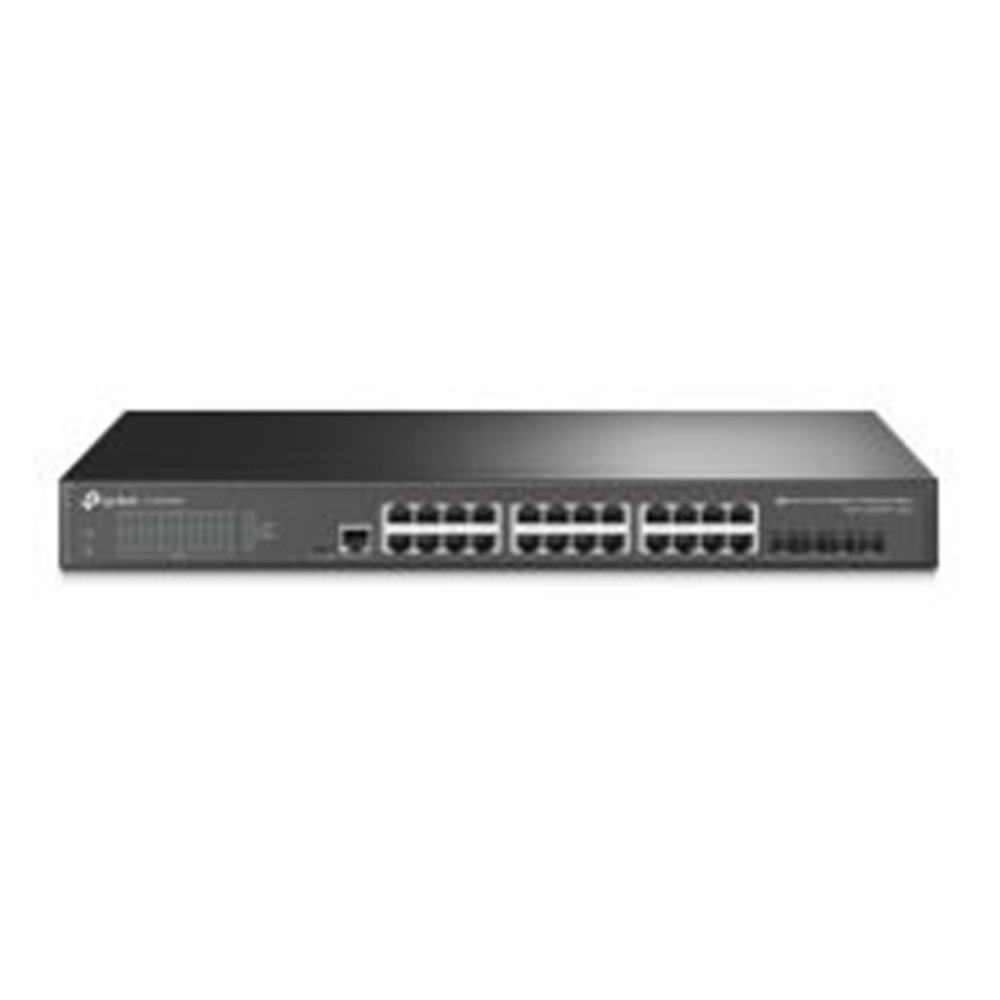 switch tp-link 24xrj45 4xsfp+ rack negro (tl-sg3428x)