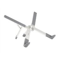 soporte tooq plegable hasta 17.3" plata (tqlrs0036-al)