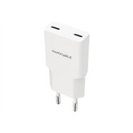 cargador nanocable 2xusb-c/pd 25w blanco(10.10.2026)