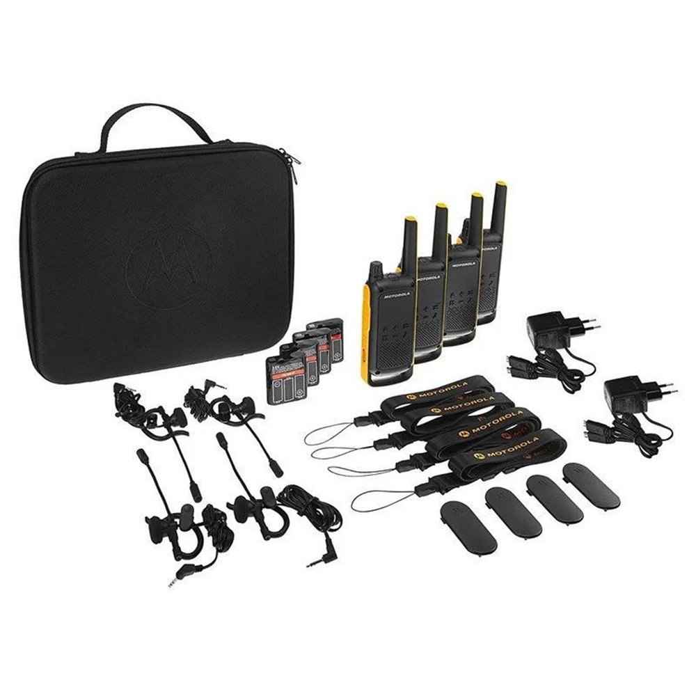 walkie talkie motorola t82 extrem quad pack 4ud