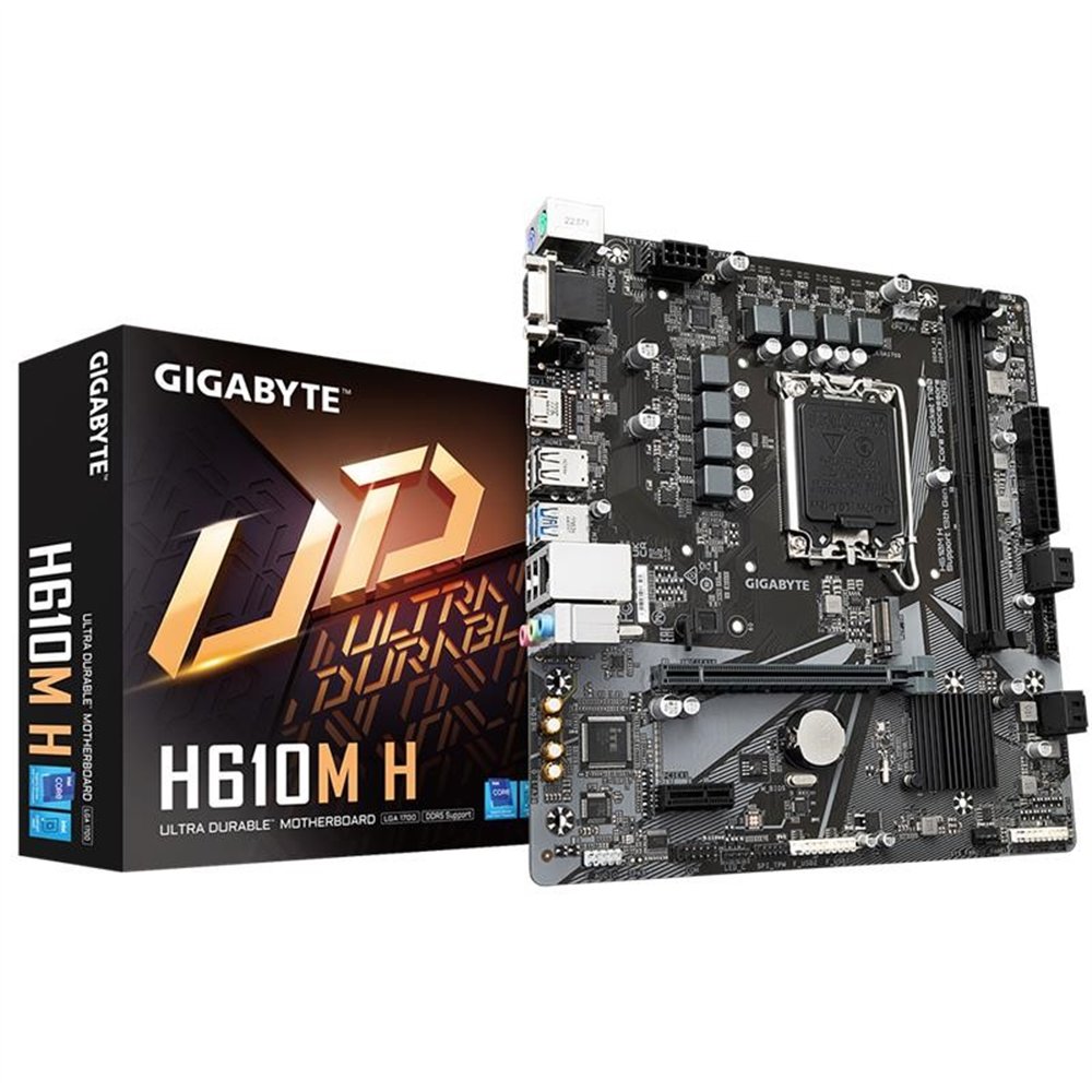 placa base gigabyte ga-h610m-h ddr4 vga + hdmi