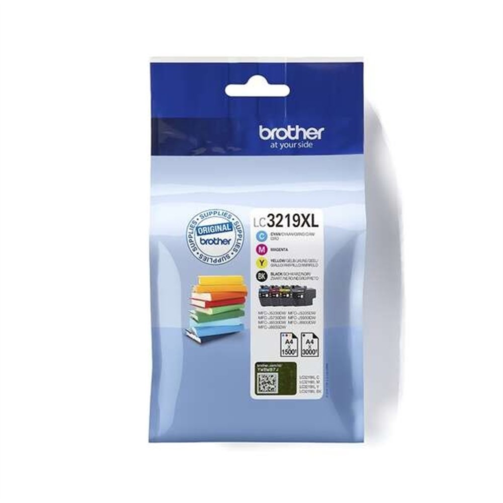 tinta brother lc3219 xl multi b/c/m/y