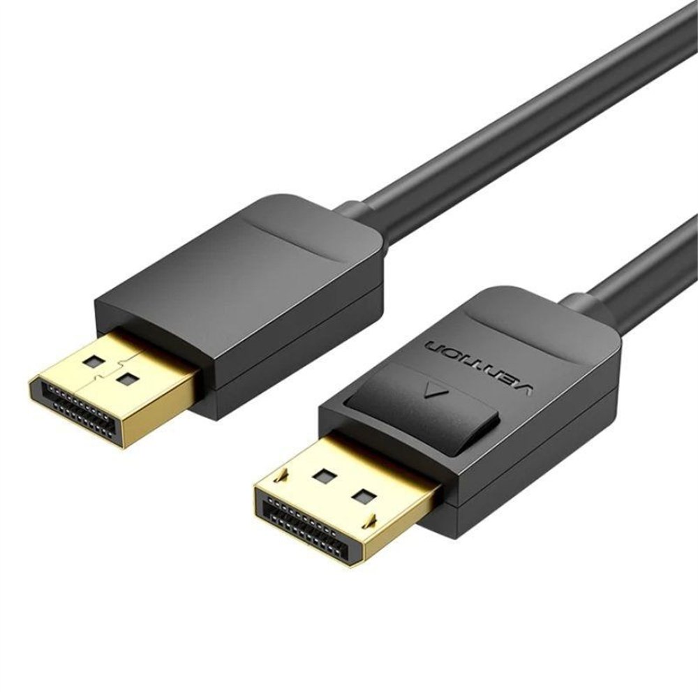 cable displayport 1.2 4k vention dp/m - dp/m 3m black