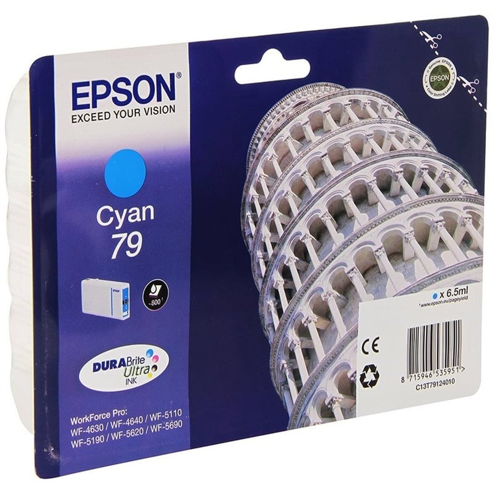 tinta epson 107 cyan ecotank bottle