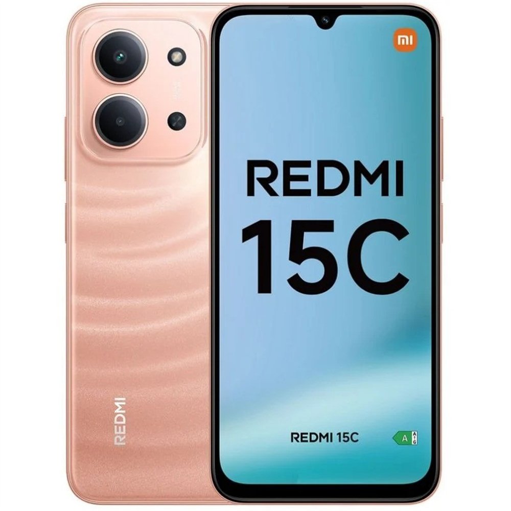 smartphone xiaomi redmi 15c 6.9 4gb/256gb/50mp/nfc/4g orange