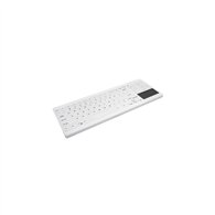 teclado active key lavable desinfectable touch usb blanco ak-c7412f-gus-w/sp