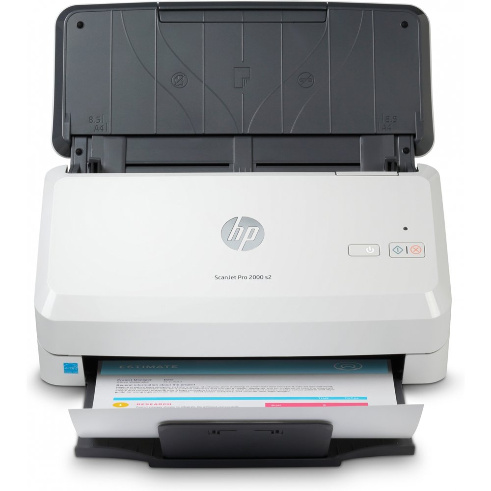 hp scanjet pro 2000 s2 escã¡ner alimentado con hojas 600 x 600 dpi a4 negro, blanco