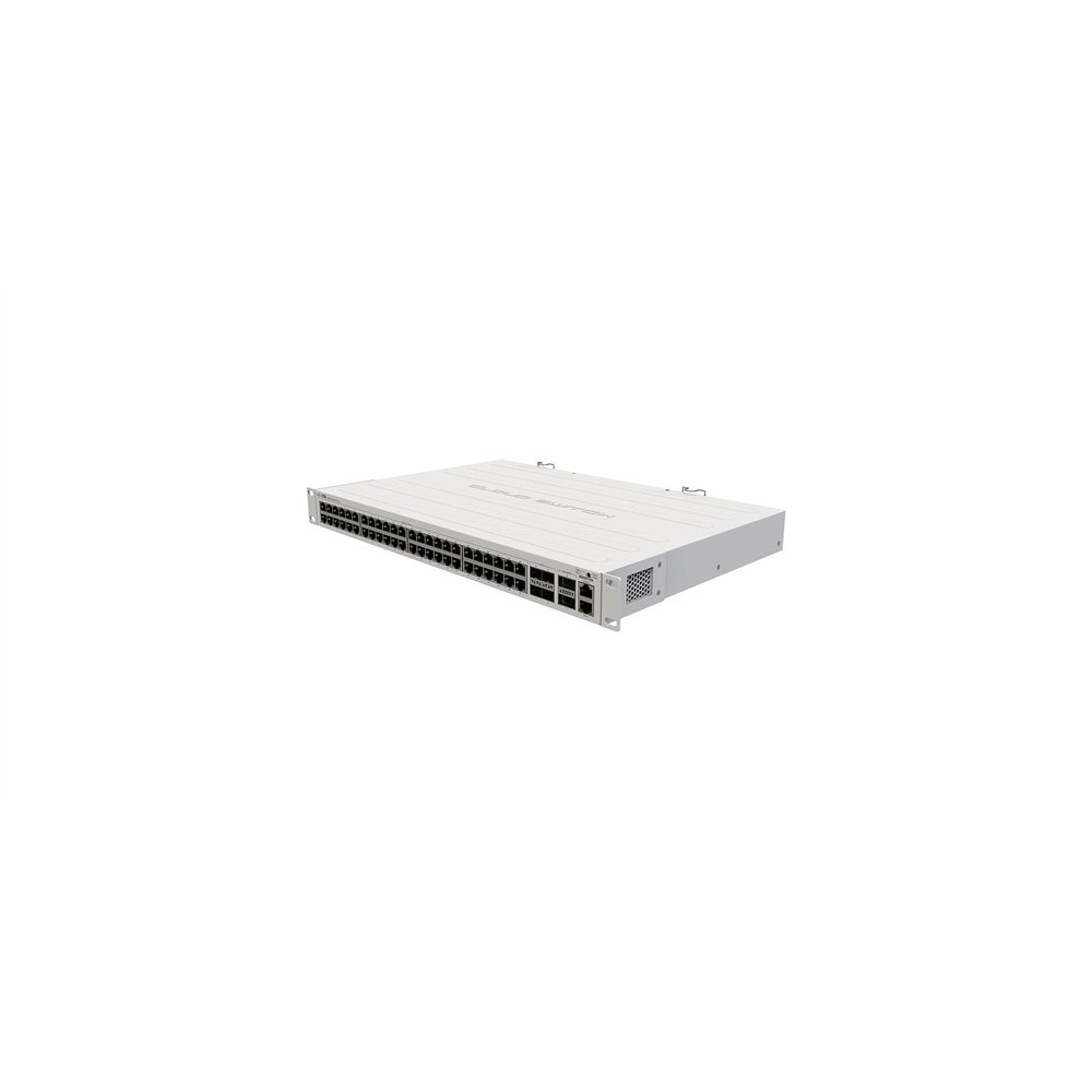 mikrotik crs354-48g-4s+2q+rm switch l2 gigabit ethernet (10/100/1000) gris