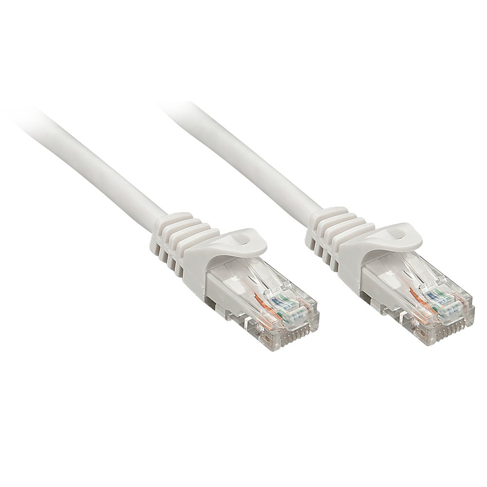 lindy rj-45/rj-45 cat6 3m cable de red gris u/utp (utp)