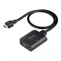 startech.com divisor hdmi de 2 puertos - multiplicador hdmi 2.0 de 2 puertos 4k60 - splitter hdmi 2 puertos de entrada 1 de sali