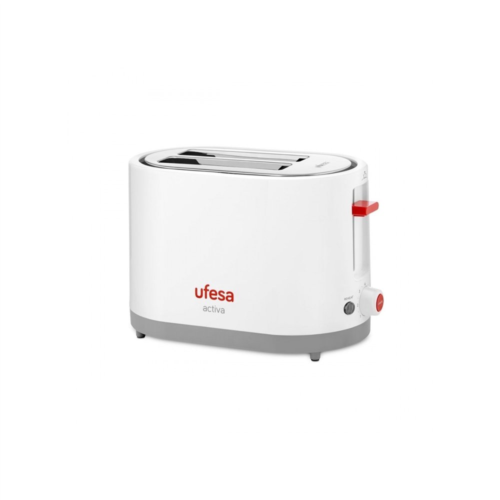 ufesa tt7385 tostadora 7 2 rebanada(s) 800 w gris, rojo, blanco