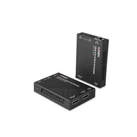 lindy 38398 extensor audio/video transmisor y receptor de seã±ales av negro