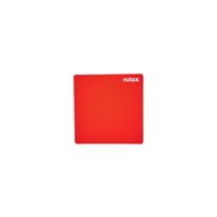 nilox alfombrilla para ratones, roja