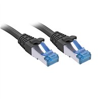 lindy 47418 cable de red negro 10 m cat6a s/ftp (s-stp)