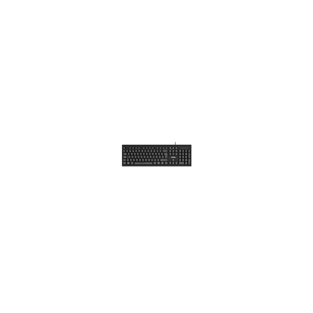 nilox teclado usb, layout espaã±ol negro