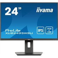 iiyama prolite xub2495wsu-b7 pantalla para pc 61 cm (24") 1920 x 1200 pixeles 4k ultra hd led negro