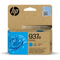 hp 937e cartucho de tinta alta capacidad original evomore cian