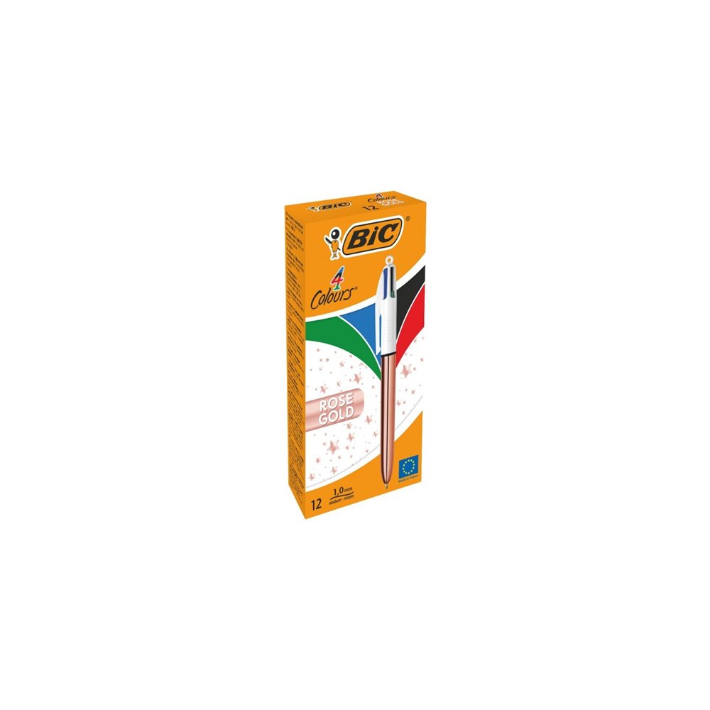 bic 504894 bolã­grafo negro, azul, verde, rojo bolã­grafo multifunciã³n medio 12 pieza(s)