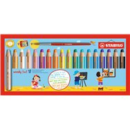 stabilo woody 3 in 1 multicolor 18 pieza(s)