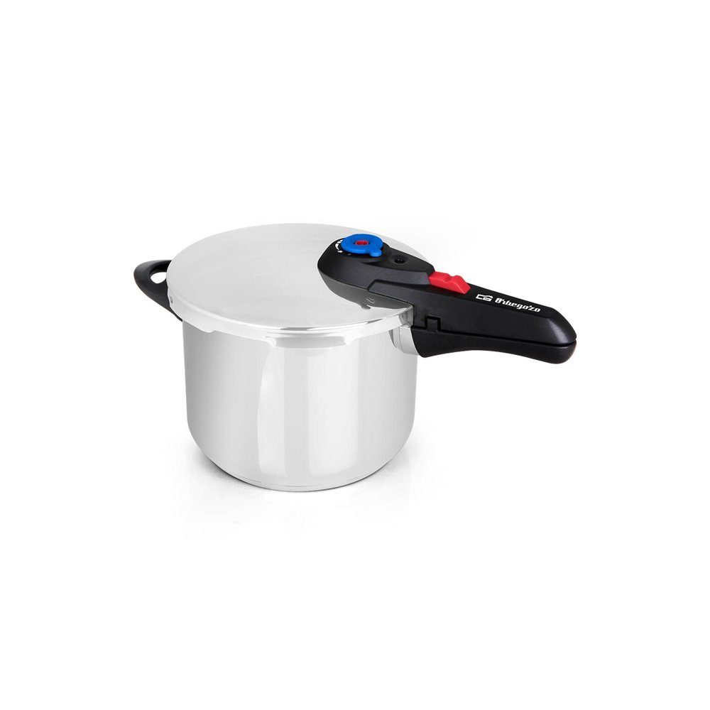 orbegozo hp-8006 olla vaporera 8 l acero inoxidable