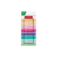 faber-castell textliner 46 pastell marcador 8 pieza(s) multicolor