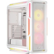 corsair icue link 5000t lx rgb midi tower blanco