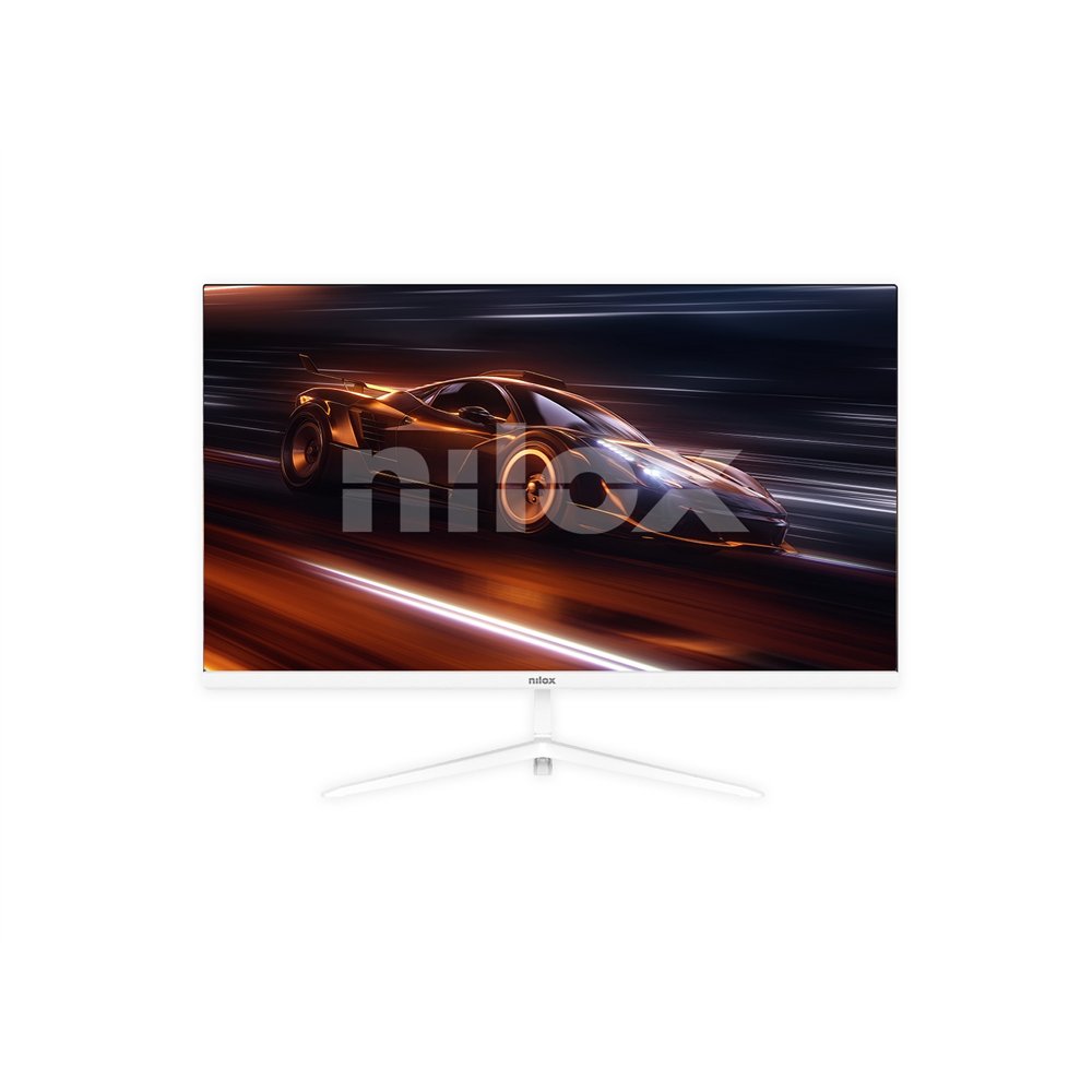 nilox monitor 24 ips 200hz 1ms hdmi y dp pantalla para pc 60,5 cm (23.8") 1920 x 1080 pixeles full hd lcd blanco